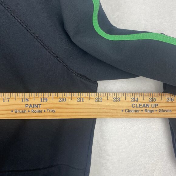 Lauren Ralph Lauren Jacket Womens Size 1X Black Green Logo Full Zip Pockets - Picture 5 of 8